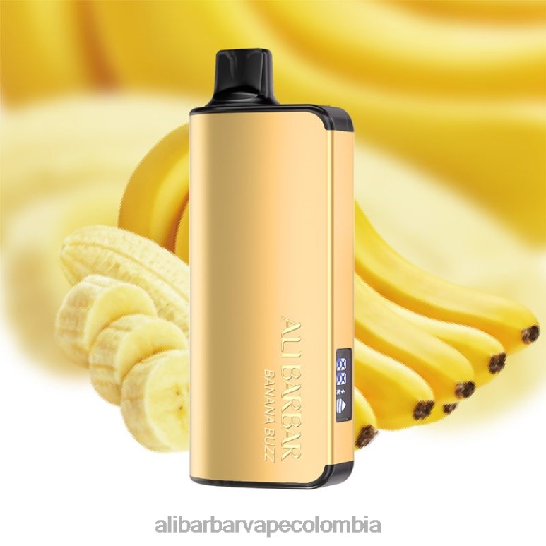 Alibarbar Vape Review - Alibarbar Ingot 20000 vaporizadores desechables H0P0F46 zumbido de plátano