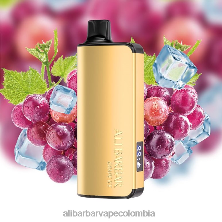 Alibarbar Vape Bogotá - Alibarbar Ingot 20000 vaporizadores desechables H0P0F37 hielo de uva