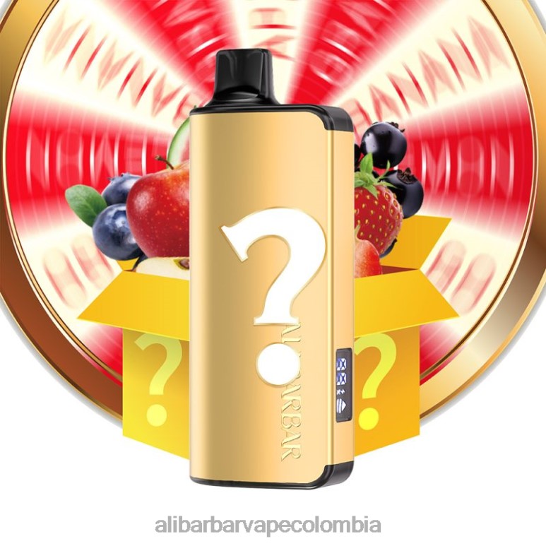 Alibarbar Vape Colombia - Alibarbar Ingot 20000 vaporizadores desechables H0P0F36 ruleta de sabores