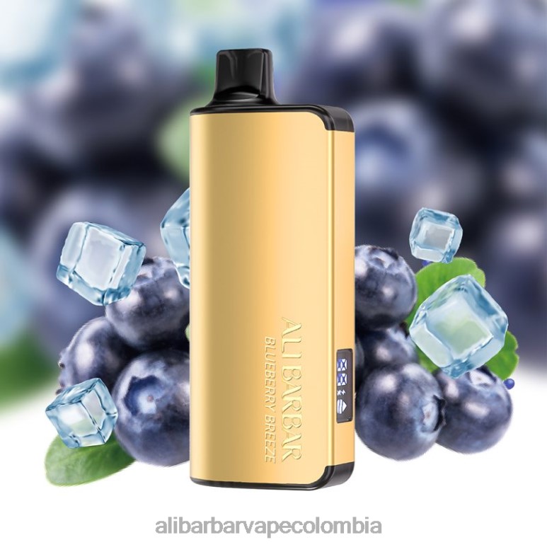 Alibarbar Vape Review - Alibarbar Ingot 20000 vaporizadores desechables H0P0F32 brisa de arándanos