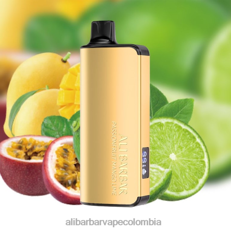 Alibarbar Vape Review - Alibarbar Ingot 20000 vaporizadores desechables H0P0F39 maracuyá mango lima