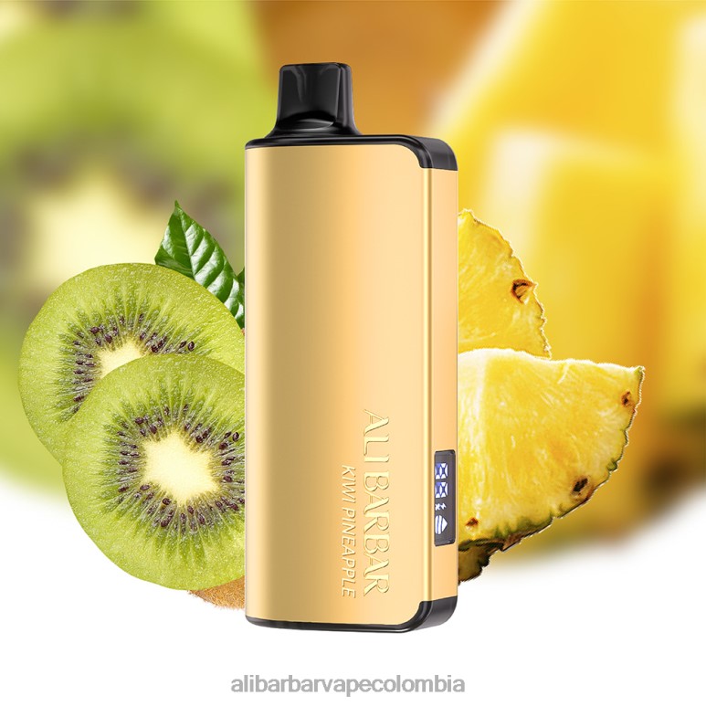 Alibarbar Nicotine Vape - Alibarbar Ingot 9000 vaporizadores desechables H0P0F21 kiwi piña