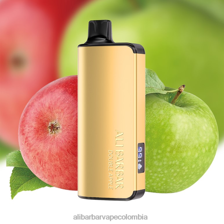 Alibarbar Nicotine Vape - Alibarbar Ingot 9000 vaporizadores desechables H0P0F28 manzana doble