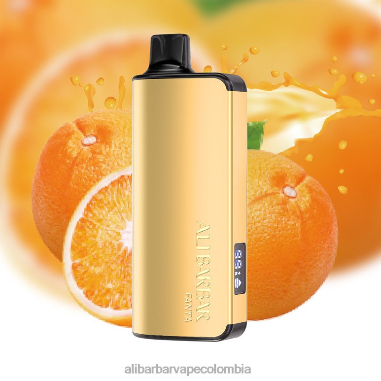 Alibarbar Vape Bogotá - Alibarbar Ingot 9000 vaporizadores desechables H0P0F16 atardecer california