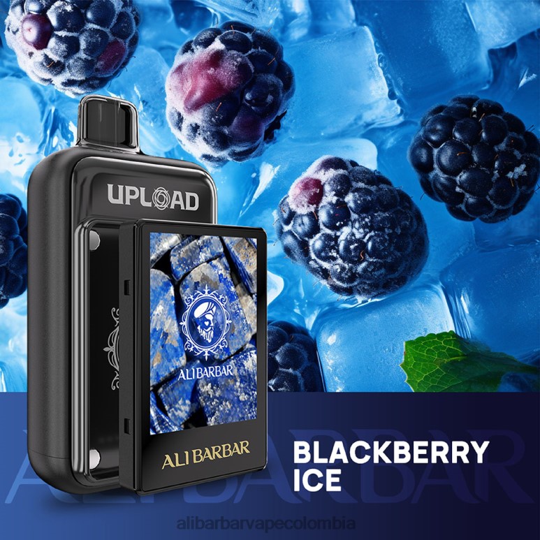 Alibarbar Nicotine Vape - Alibarbar subir H0P0F112 hielo de mora